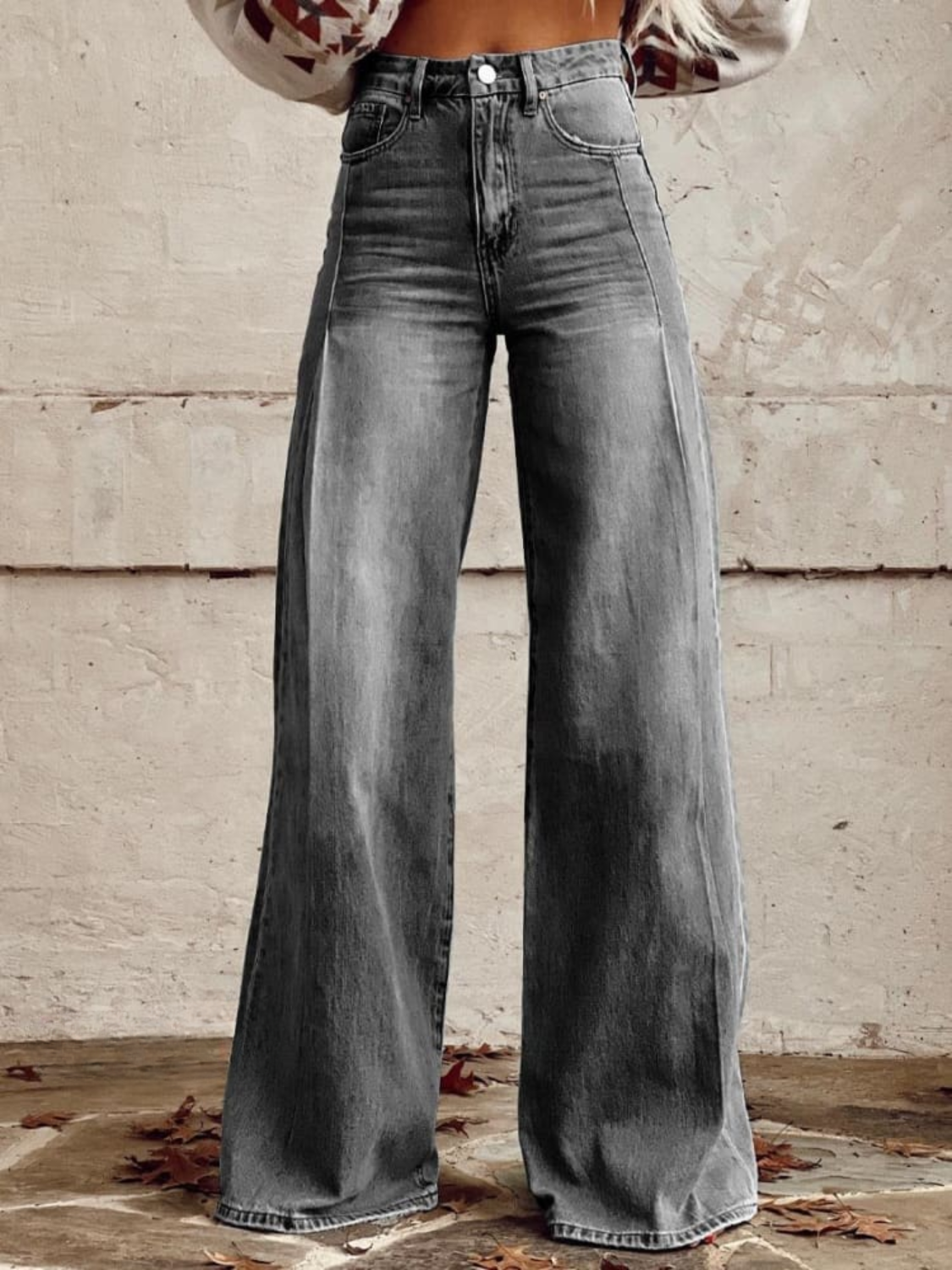 Elegant Wide-Leg Pants